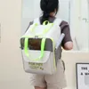 Pet Dog Carrier Bag Carrier For Dogs Backpack Out Double Shoulder Portable Travel Backpack Outdoor Dog Carrier Bag Travel Set 240307