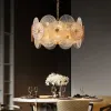 Moderne Luxus Glas Led Decke Kronleuchter Parlor Wohnzimmer Decke Lampe Shop Anhänger Lichter Hause Dekorationen Glanz