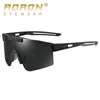 Lunettes de cyclisme à grande monture lunettes de soleil de sports de plein air pour hommes et femmes lunettes de soleil de moto coupe-vent et anti-sable équipement de vélo de montagne PDD