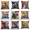 Pillow Case Embroideried Cushions Covers Embroidery Picasso Abstract Paintings Cushion Cover Red Pillows Y200104203E