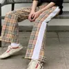 bb Designer Casual striped Pants Deep spotted letter print for men and women loose versatile pants Straight S-XL