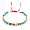Charm Bracelets Go2boho Enamelled Beaded Pulsera Accesorios Jewelry Tila Beads Bracelet Hematite Stone Jewellery Adjustable For Women