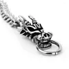 Charm Armband Vintage Men Armband Punk Domineering Dragon Metal Chain Alloy Material