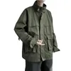 Giubbotti da uomo Bomber da uomo 2024 Primavera Autunno Cotone Tattiche militari Cappotto militare Capispalla uomo Moda Casual Outdoor B19