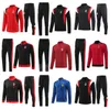 2023 24 AC TRACKSUIT tuta da allenamento milan IBRAHIMOVIC Soccer Milano survêtement 2023 2024 maglia da uomo de foot milan tuta da calcio GIACCA FULL ZIP