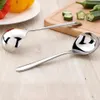 Spoons Korean Stainless Steel Thickening Spoon Creative Long Handle El Pot Soup Ladle Home Kitchen Essential Tools H2231U