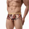 Underbyxor Youth Fashion Boxer Shorts For Men Phnom Penh Printed trosor Gays U CONVEX POUCH SOUTHE SEXY Underwear