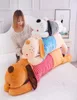 50180cmジャイアント長いぬいぐるみおもちゃかわいい犬ソフトアニマルぬいぐるみ睡眠枕クッションドールおもちゃ贈り物ギフトホームデコレーション2746909