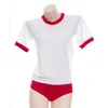 Japanese School Uniform Cosplay Costume Gym Sportwear Tshorts Bloomers Costumes JK Suit 240226