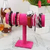 One-Layer Velvet Fashion Jewelry Bracelet Necklace Watch Bracelet Display Stand Holder Bangle Watch T-bar Multi-style Optional309R