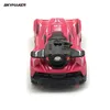 RC Car 124 2.4Ghz Control remoto Vehículo de carreras 2WD con luz LED Spray Smoke Stunt Control remoto eléctrico Coche de juguete para niños 240305