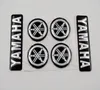 Black Silver 3D Emblem Dekal 7 cm Plus Tuning Fork 3 cm dla wszystkich modeli Yamaha Motorcycles Custom5550214