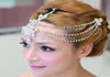 Rhinestone Alın Gelin Saç Aksesuarları Lüks Düğün Saç Takı Tiaras Triaras Gelinler İçin Gelin Başlıkları Stock 4220592