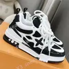 Trainer maxi Skate Sneaker Green Blue Marine White Red Beige Marine Black Orange Brown Snakeskin Suede Grey Damoflage Damier Khaki Yellow Violet Casual Shoes K31