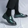 Chaussures décontractées hommes en cuir marque Oxfords chaussures mocassins robe d'affaires pour printemps italien gland