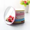 TSHOU727 Cute Cartoon Mini Portable Circular Hand Mirror Pocket Portable Makeup Tool 240228