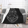 Blankets Human Transmutation Circle Carpet Flocking Textile A Bed Blanket Covers Luxury Flannel332C