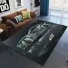 Carpets Racing Supercar Large Rug For Living Room Auto Parts Black Carpet Bedroom Area Bathmat Soft Home DecorationCarpets325t