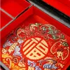 luxury Pingyao retro Chinese makeup box ring necklace multi-layer jewelry wooden High-end box bride wedding jewelry storage217V