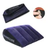 Inflatable Sex Pillow Furniture Body Support Pads Triangle Love Position Use Air Blow Cushion Couple Bedding Pillows333c