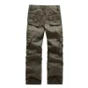 Pantalon Cargo pour hommes, salopette multi-poches, pantalons décontractés, Styles de commandos tactiques, ample, pleine longueur, pantalon décontracté, Plus