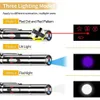 Lazer Pointer Kırmızı LED Işık İşaretçi Kedi Oyuncakları İç Mekan Kedileri Köpekleri Uzun Modlar Lazer Projeksiyon Playpen USB Şarj