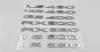 For LS430 GS430 GS400 RX400 RX300 RX330 IS300 IS330 LX570 GX470 Rear Tailgate Emblem Logo Stickers1354530