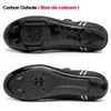 Baskets de cyclisme vtt avec crampons hommes chaussures de vélo de vitesse de sport en carbone femmes course de montagne plat SPD chaussures de cyclisme sur route 240306