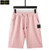 märke stenjacka designer mäns shorts byxor sommar mode streetwear bomull casual strand kvinnor män märke shorts byxor