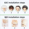 الجيل الثاني من ymy doint doll boy boy boy body body bution accessories for obitsu 11 gsc head ob111/12bjd 240226