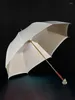 Umbrellas Light Luxury Umbrella Double Custom Creative Design Long Handle Diamond-encrusted