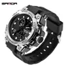 SANDA G Style Men Digital Watch Shock Military Sports Watches Waterproof Electronic Wristwatch Mens Clock Relogio Masculino 739 X0305k