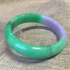 Armreif Lavendelgrün Stoneit Stein Jade Armband handgefertigt