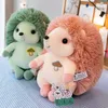 new stuffed animals toy 23Cm New creative hedgehog plush toys forest small animal doll children sleeping dolls