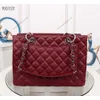 5a Chain bags Fashion designer womens bag Caviar Real Leather Shopping Sheepskin Bags Classic Flap Handbag Computer woman shoulder Bags best quality