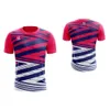 Niestandardowa koszulka piłkarska Koszulka koszuli drukowana graffiti Quickdrying Badminton Ubranie Tennis Jersey Trainshirt Men 240228