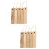 Boîtes de rangement 10 pièces bâtons de tiroir blocs de bois pour vêtements bandes de placard en bois bricolage