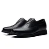 Casual Leather 628 Męskie buty biznesowe zwiększone 6 cm dojeżdżające do pracy trzy złącza formalne prace 440 218