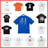 Летние футболки Дизайнерские мужские футболки Ink Splash Flow Paint Дизайнеры Парные рубашки A Miri Роскошные футболки с коротким рукавом в стиле хип-хоп Уличная одежда Футболки Amirs Топы с буквенным принтом 11
