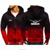 Manlig lutning färg hoodies sovjetunionen bil cccp ussr uaz harjuku hip hop tröja blixtlås jacka tracksuit casual sportkläder