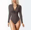 Body sexy à manches longues, body pour sortir, hauts, chemise 240301