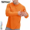 TACVASEN Protection solaire T-shirts été UPF 50 hommes à manches longues séchage rapide sport athlétique randonnée Performance T-shirts hauts 230226