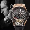 Mode Sport individuel dominateur luxe hommes montres élastique Quartz montres pour hommes montre calendrier 220407256U