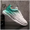 Casual Shoes Spring Fashion Men's höj den nedre plattformen Gradient Färgändring Trending Walking Sneakers Zapatillas Hombre