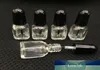 2ml Square Glass Empty Polish Mini Bottle With Brush Transparent Nail Art Polish Containers Clear Glass Glue Bottle For Sample3688099