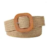 Belts Women's Belt Retro Bohemian Handmade Woven Dress Light Luxury Candy Color Selling Clothing