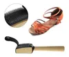 Cepillo de limpieza de zapatos de baile de limpiadores de alambre de ante de madera para calzado