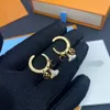 Luxe Parel Ster Oorknopjes Merk Designer Mode Goud Verzilverd Roestvrij staal Oordruppel Mode Dames Bruiloft Sieraden Cadeau Hoge kwaliteit Met doos