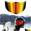 Caschi moto compatibili per Gsb-361 Visiera parasole Fl Visiera per moto da strada Casco Wind Sunsn Lente antigraffio Drop Deliver Otgh6