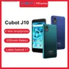 Cell Phones Cubot J10 Smartphone 4-inch Mini Screen 5MP Rear Camera 2350mAh Android 11 Dual SIM Card Phone Facial ID Cheap Phone 3G Q240312